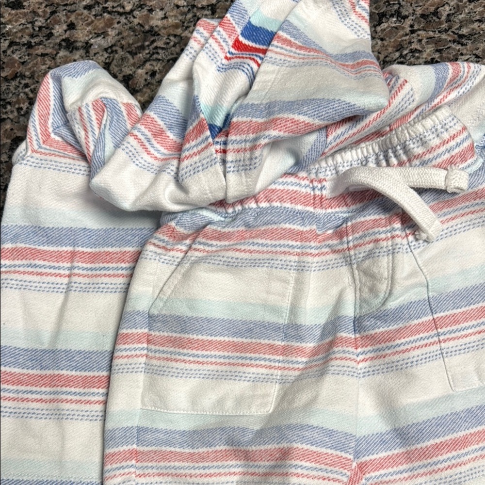 Striped Hoodie with Pockets
